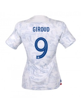 Ženski Nogometna dresi replika Francija Olivier Giroud #9 Gostujoči SP 2022 Kratek rokav